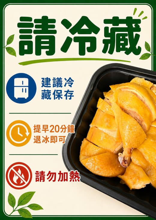 熟食回去要冰嗎？